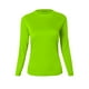 thumbnail image 1 of Polera Femenina Dry fit Manga Larga-Verde Fluor Talla L, 1 of 3