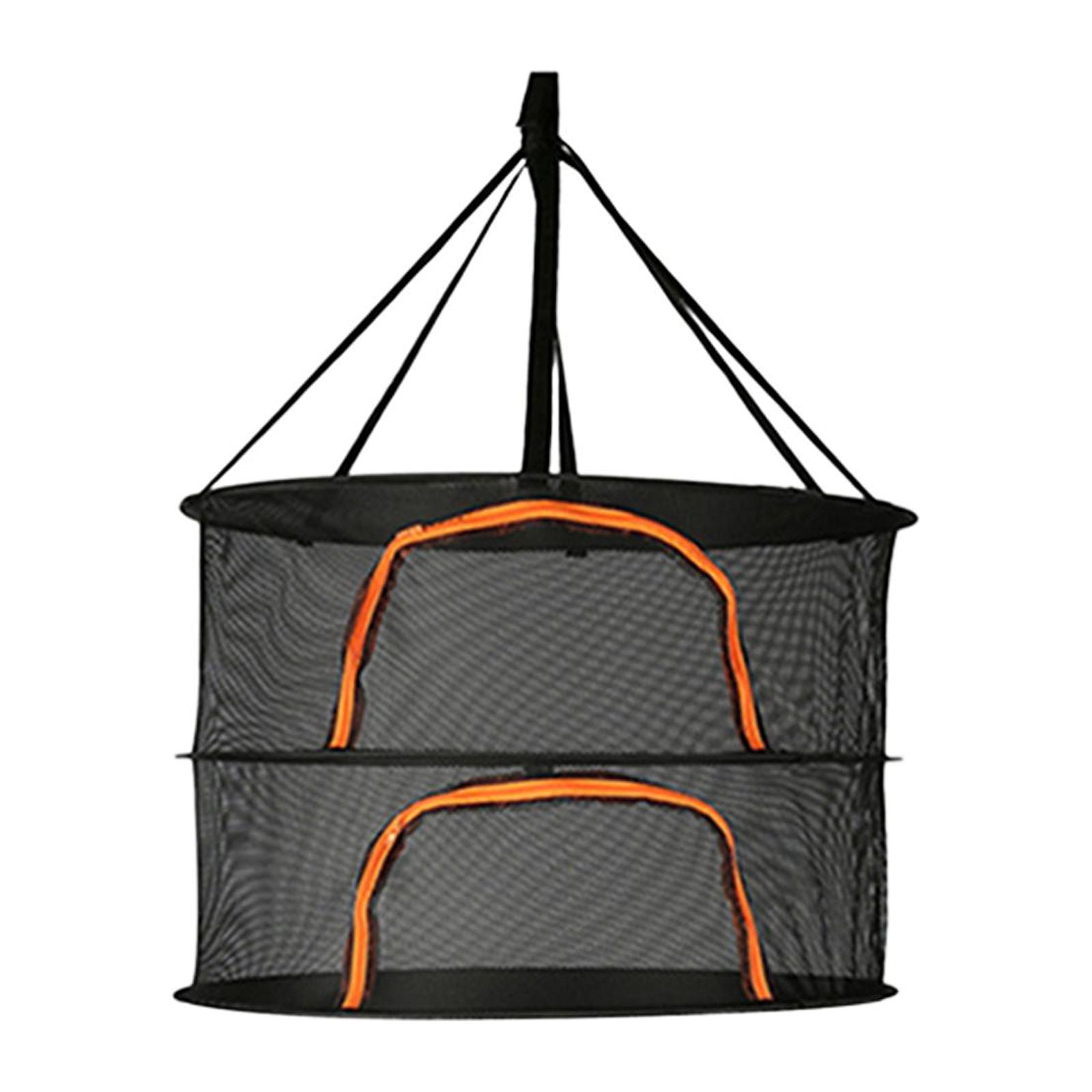 Magideal - Rejilla De Secado De Plantas, Malla Plegable, Secador De Plantas Colgante, Red De Secado Colgante Para Pescado, Té, Muñecas, Verduras, Carne, Frutas 2 Capas