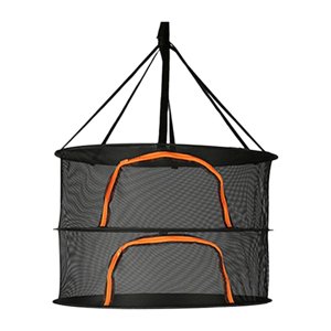 Magideal - Rejilla De Secado De Plantas, Malla Plegable, Secador De Plantas Colgante, Red De Secado Colgante Para Pescado, Té, Muñecas, Verduras, Carne, Frutas 2 Capas