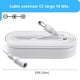 thumbnail image 5 of Cable Cámara Seguridad Extensor Universal 10 Metros 12v Blanco, 5 of 9