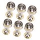 thumbnail image 1 of M Buder Paquete de 6 Copas de Vino de Acero Inoxidable de 60 Ml – Diseño de Tallo Europeo, Acero 304 Duradero, Portátil E Irrompible – Ideal para Vino, Champán y Licores, 1 of 8