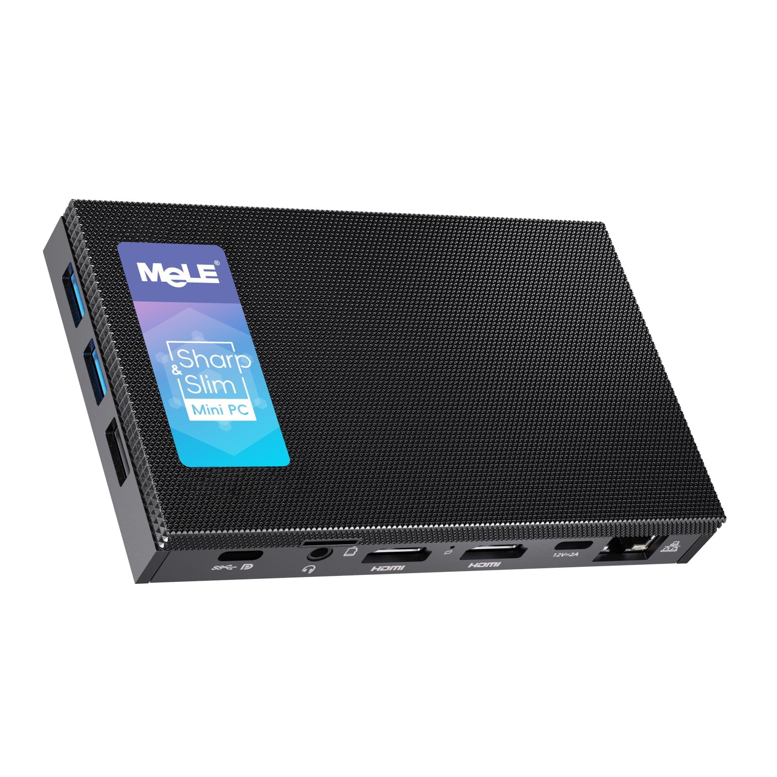 Mini Pc Mele Quieter4c Sin Ventilador 12º Alder Lake N100 16 Gb 512 Gb