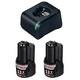 thumbnail image 1 of Kit 2 Baterias 12v 2ah + Cargador, 1 of 5