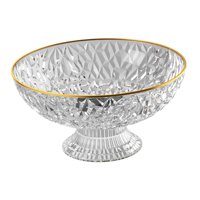 Magideal - Cuenco De Fruta Con Pedestal, Organizador De Platos Para Aperitivos Y Dulces, Colador De Verduras, Cesta, Bandeja Para Servir, Plato De Drenaje De Ver Claro