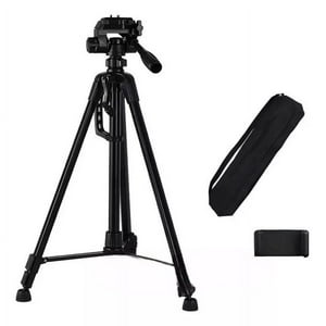 Genérico - Trípode Para Cámaras Y Smartphone T-3520 Color Negro
