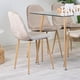thumbnail image 2 of Comedor Moderno Mesa Vitreo 120x80 + 4 Silla Isy Beige | Confort Total, 2 of 2
