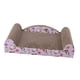 thumbnail image 5 of Rascadores Para Gatos Nido De Cartón Rascador Para Gatos Tablero Para Rascar Para Gatos Reversible Con Respaldo 17x9x4in, 5 of 5