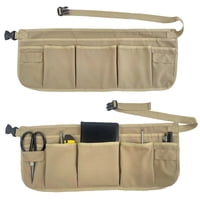 Xusx111 - Herramienta Cintura Delantal, Cintura Herramienta Cintura Con 10 Bolsillos Y 2 Lazos De Martillo, Longitud Ajustable, Para El Delantal Para Carpintería, Jardinería (Bolsa Cebolla)