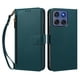 thumbnail image 1 of Funda Tipo Billetera para Motorola Moto Edge 60 Fusion 5G con Soporte y Bolsillo con Cierre Verde, 1 of 1