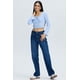 thumbnail image 3 of Jeans Mujer Cargo Calce Recto Azul, 3 of 3