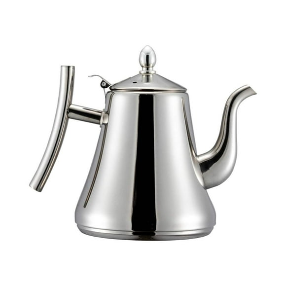 Tetera Infusor de Té de Acero Inoxidable 1L con Filtro – Diseño Moderno, Mango Ergonómico y Boquilla Antigoteo, Ideal para Té de Hojas Sueltas e Infusiones – Chic Haus