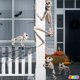 thumbnail image 3 of Esqueleto de Halloween JOYIN, de 5.6 pies, plegable, tamaño natural, con articulaciones, 3 of 9