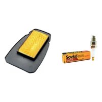 Genérico - Kit Mantencion Yamaha R15 V3-V4 / Filtro Aire Japón + Bujia