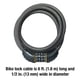 thumbnail image 5 of Cable Lock Master Lock 8122D Configura tu propia combinación de 1,8 m, 5 of 6