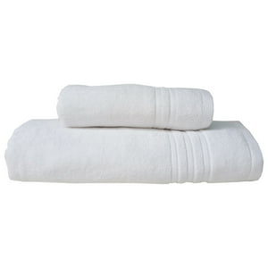 Mallorca - Juego De Toallas De Baño Grecco Blanco