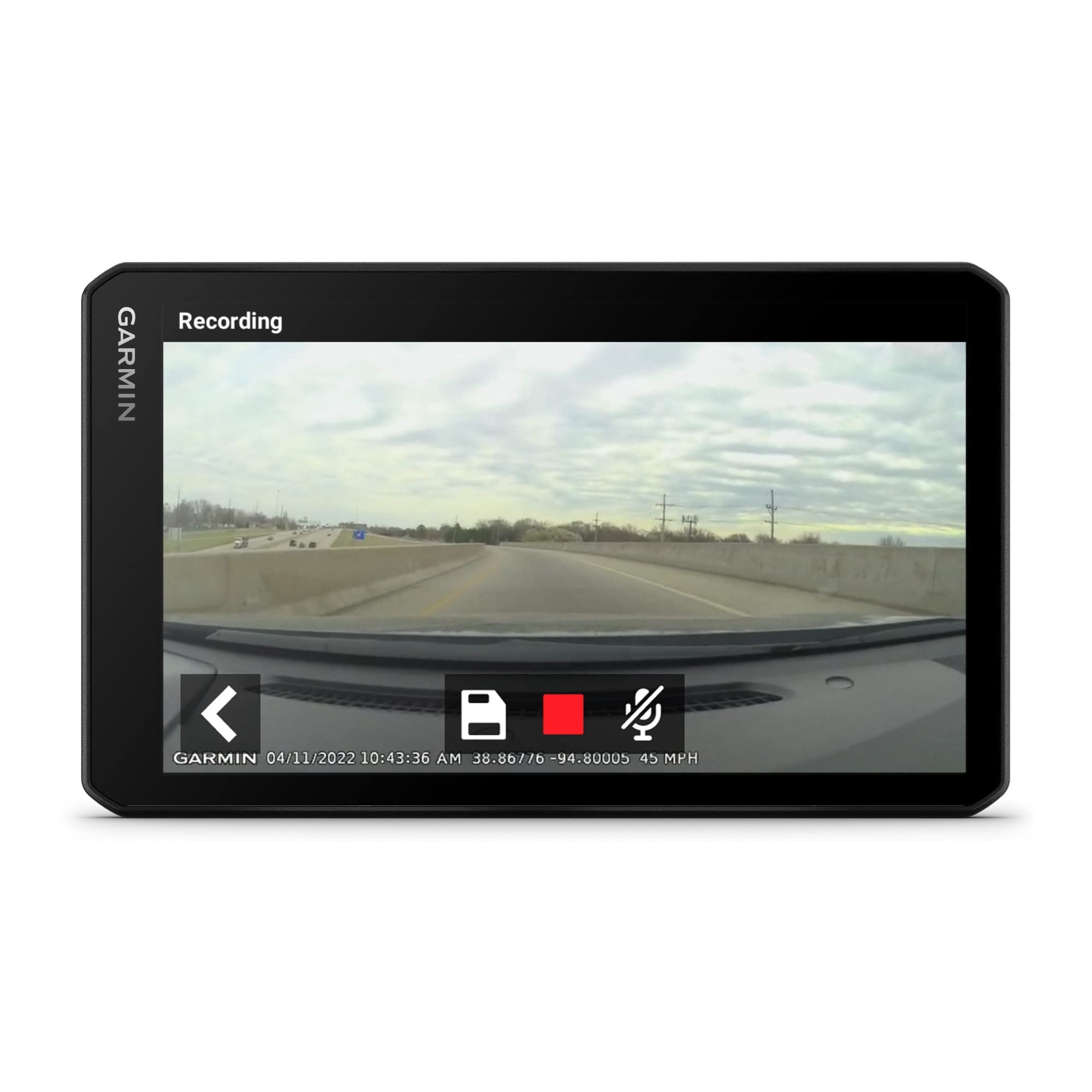 Navegador Gps Para Vehículos Recreativos Garmin Rv Cam 795 De 7 Pulgadas Con Cámara Para Salpicadero