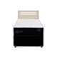 thumbnail image 1 of Diván Premium Black 1.5 Plaza Base Normal, 1 of 9