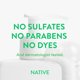 thumbnail image 4 of Limpiador Facial Native 355 ml Sin Fragancia, 4 of 7