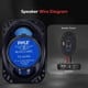 thumbnail image 5 of Altavoz Pl463bl Para Estéreo De Coche 4 X 6 Pulgadas 240 W 4 Ohmios Triaxial, 5 of 8