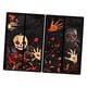 thumbnail image 4 of 2x Decoración de ventana de Halloween con cuerda, decoración de fiesta, póster de ventana de Halloween espeluznante, cortina para fiestas, puerta, par Esqueleto de terror, 4 of 5