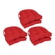 thumbnail image 1 of Cojín para silla Blazing Needles, sarga, respaldo redondeado, rojo, 16 cm, 1 of 2