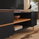 thumbnail image 5 of Rack TV 65" Purus Mdp Preto Fosco - Freijó, 5 of 6