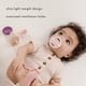 thumbnail image 3 of Chupete DODDLE & CO. London de silicona sin BPA, pack de 2, 3 of 9