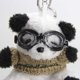 thumbnail image 5 of Llavero Charm Peluche Oso Panda Para Bolsos, Mochila Llaves blanco Talla Única, 5 of 7