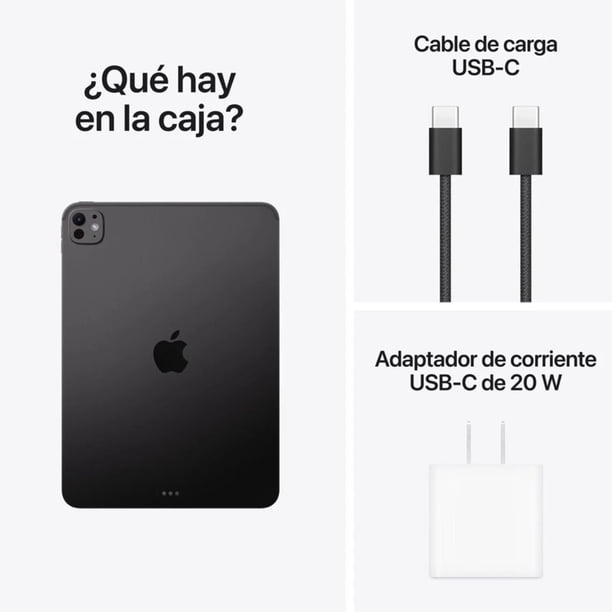 iPad Pro 11 M5 Wi-Fi pantalla estandar 256GB negro espacial | Lider