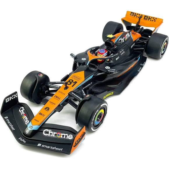 Auto F1 McLaren MCL60 124 Diecast Negro 2023