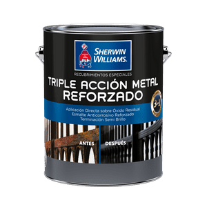 Sherwin Williams - Anticorrosivo Sherwin Triple Acción Reforzada 1 Galón