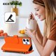 thumbnail image 4 of Funda Cartera Mariposa para [Xiaomi Redmi 12 4G/5G] con Soporte y Cremallera Naranja, 4 of 6