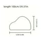 thumbnail image 4 of 1pc, 1M Pvc Decorative Soft Line Mirror Border Binding Closure Line Gypsum Line Ceiling Line Background Wallpaper Self-adhesive Strip 39inch, 4 of 4