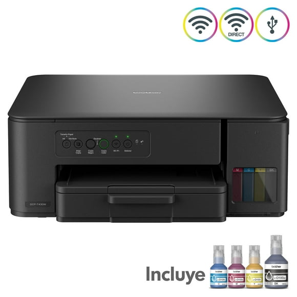 Impresora Multifuncional DCPT430W Inyección de tinta Wifi Negro