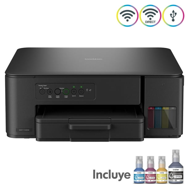 Impresora Multifuncional DCPT430W Inyección de tinta Wifi Negro