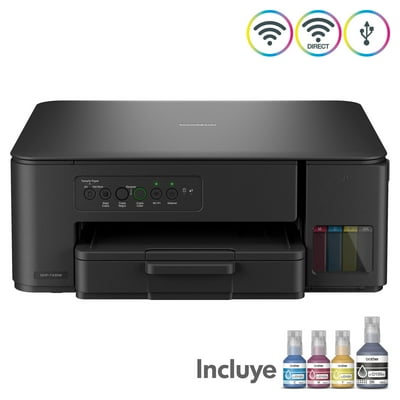 Impresora Multifuncional Dcpt430W Inyección De Tinta Wifi Negro  Brother