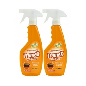 Pack 2 Tremex Antigrasa Aroma Naranja Spray 500Cc