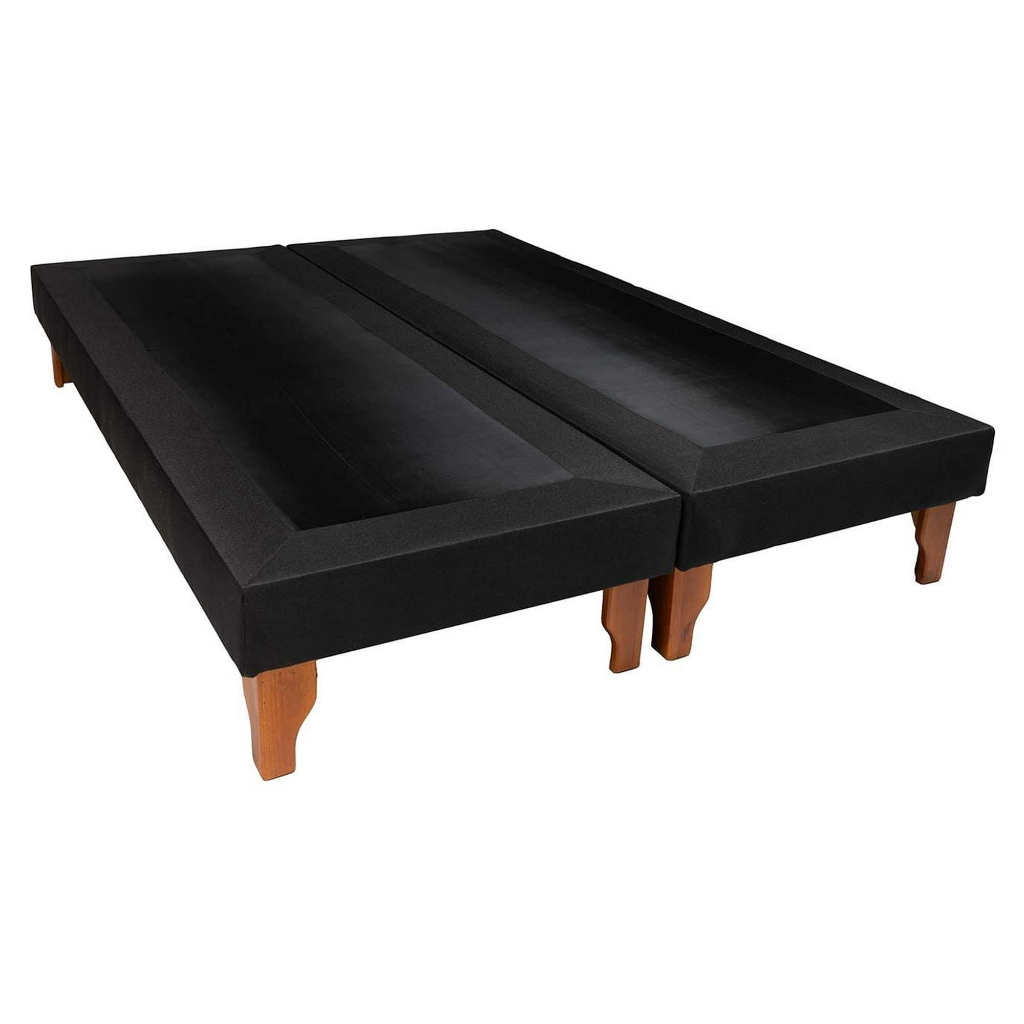 Diseños Valestrini - Base Dos Plazas Lino Negro