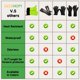 thumbnail image 2 of Guantes de barbacoa de silicona GEEKHOM con soporte para ollas, 35 cm, impermeables, 2 of 8