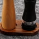 thumbnail image 3 of Bandeja para molinillo de sal y pimienta, bandeja de madera, accesorios para molinillo de sal y pimienta que se adaptan a muchos molinillos y agitadores, 3 of 5