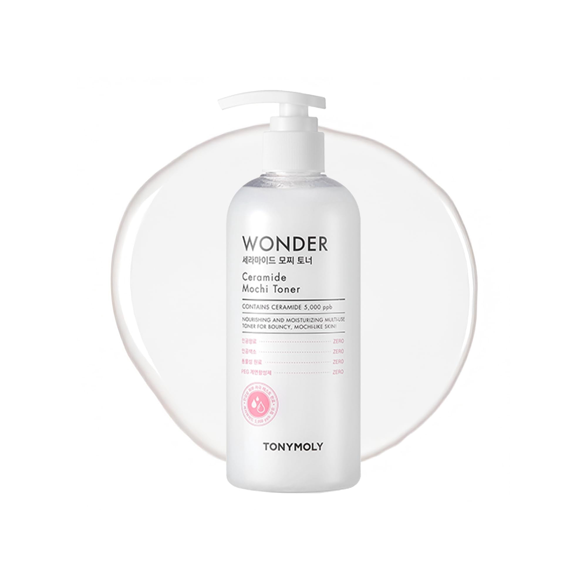 Tonificador Tonymoly Wonder Ceramide Mochi Con Hidratación Intensiva