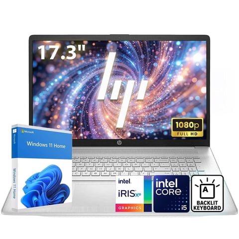 Laptop Hp 17.3'' Fhd Intel Core I5-1135G7 8Gb Ram 256Gb Ssd