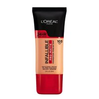 L’Oréal Paris - Base De Maquillaje L'Oreal Paris Infallible Pro-Matte, 30 Ml, Natural Buff