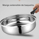 thumbnail image 4 of Juego De Ollas Y Sartén Batería 5 Pcs Cocina Inoxidable, 4 of 7