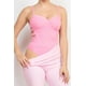 thumbnail image 2 of Body con Escote en Forma de Corazón y Aberturas Laterales, 2 of 5