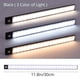 thumbnail image 1 of 1pc LED Motion Sensor Cabinet Light, Under Counter Closet Lighting, Wireless Magnetic USB Rechargeable Kitchen Night Lights, Battery Powered Operated Light For Wardrobe Closets Cabinet Cupboard Stai, 1 of 5