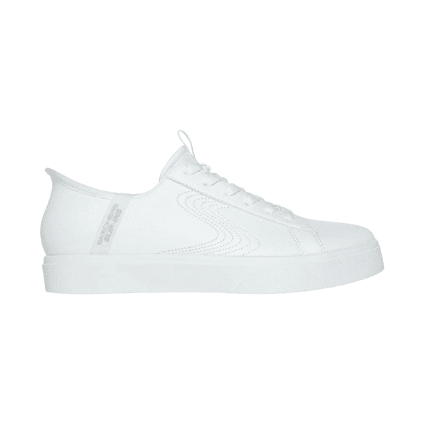 ZAPATILLAS SKECHERS ESCOLAR SLIP-INS LX ROYAL MUJER 185008-WHT - Talla 35 CL / 5 US / 22 CM