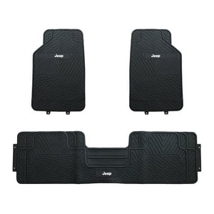 Jj Group - Pisos De Goma 3 Piezas Jeep Para Vehículos