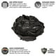 thumbnail image 2 of Mochila TYR Big Mesh Mummy Negra, 2 of 2