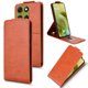 thumbnail image 2 of Funda tipo folio para Motorola Moto G86 Power 5G con soporte magnético y protección para la cámara Marrón, 2 of 6